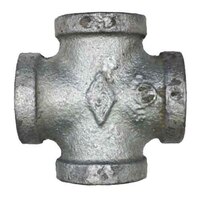 1-1/2"  Cross, Malleable 150#, Galvanized